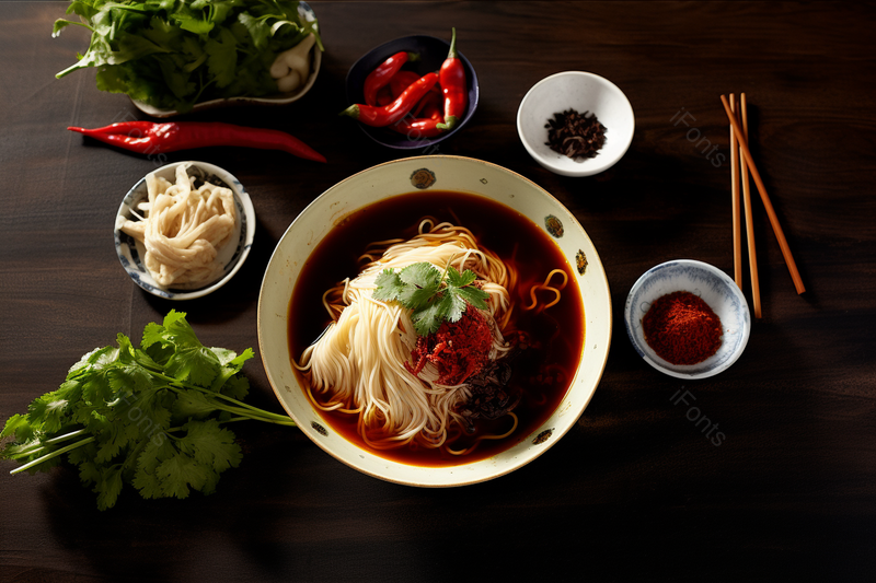 美味的重庆小面面条牛肉面,高清,摄影图,摄影图片,图片大全,摄影图免费下载